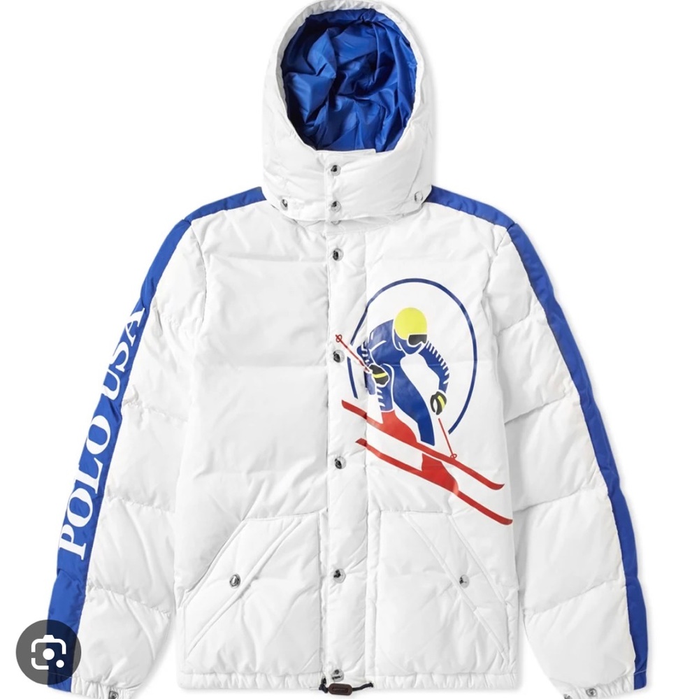 POLO RALPH LAUREN SLALOM SKIER DOWN JACKET! Like new